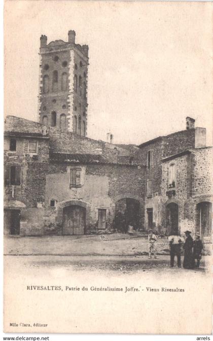 FR66 RIVESALTES - clara - vieux Rivesaltes - animée belle