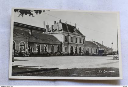 Cpsm, Roanne, la gare, Loire 42