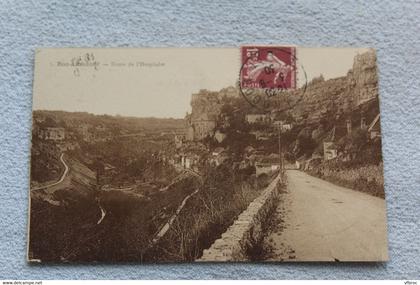 Cpa 1930, Rocamadour, route de l'Hospitalet, Lot 46