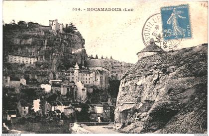 CPA Carte Postale France Rocamadour 1926 VM75885