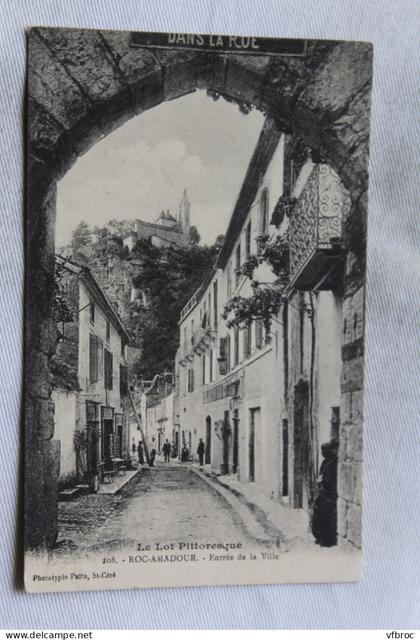 K443, Rocamadour, entrée de la ville, Lot 46