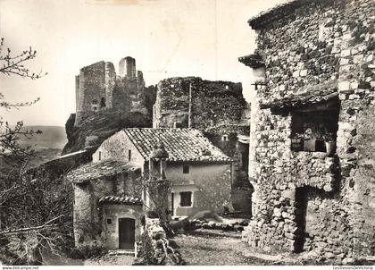 FRANCE - Rochemaure - Vieux Château - Ruine - Donjon - Remparts - 1963 - CPA
