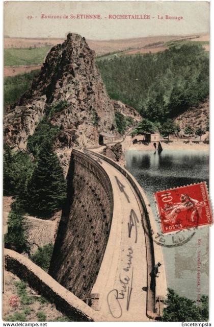 CPA  Carte Postale  France Rochetaillee  La Barrage 1908  VM108373