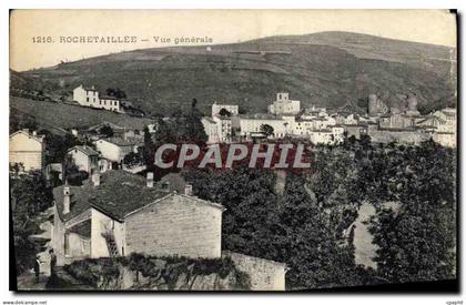 CPA Rochetaillee Vue Generale