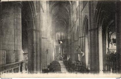 Rodez CPA La cathedrale Interieur