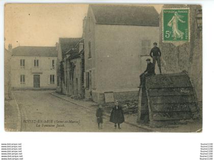 ROISSY EN BRIE la fontaine jacob