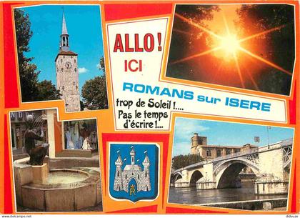 Carte Postale - 26 - Romans sur Isere - Multivues - Blasons - CPM - Voir Scans Recto-Verso - Poscard - Carta Postal -  P