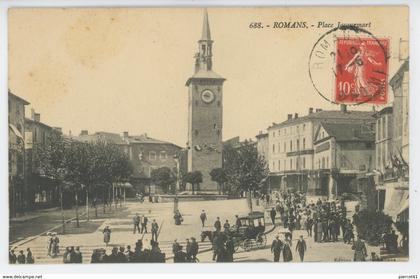 ROMANS SUR ISERE - Place Jacquemart