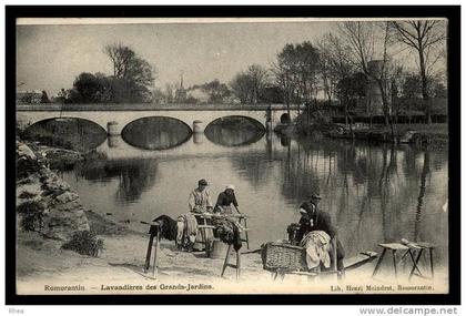 41 Romorantin-Lanthenay lavoir lavandiere
