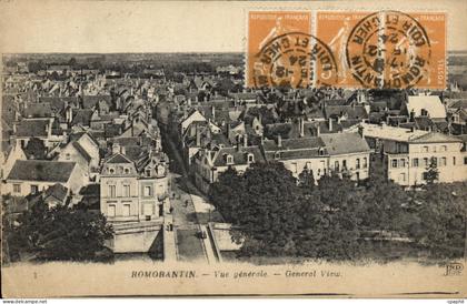 CPA Romorantin Vue Generale