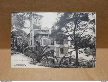 ROQUEBRUNE CAP MARTIN (06) villa Cynthia