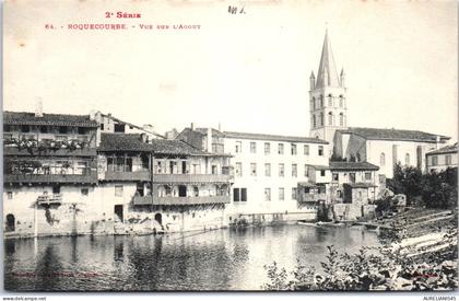 81 ROQUECOURBE - vue sur l'agout.