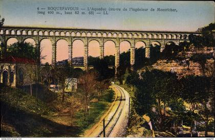 CPA Roquefavour L'Aqueduc