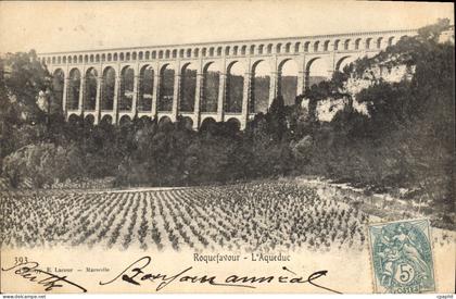 CPA Roquefavour l'Aqueduc