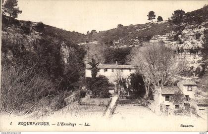 CPA Roquefavour L'Ermitage