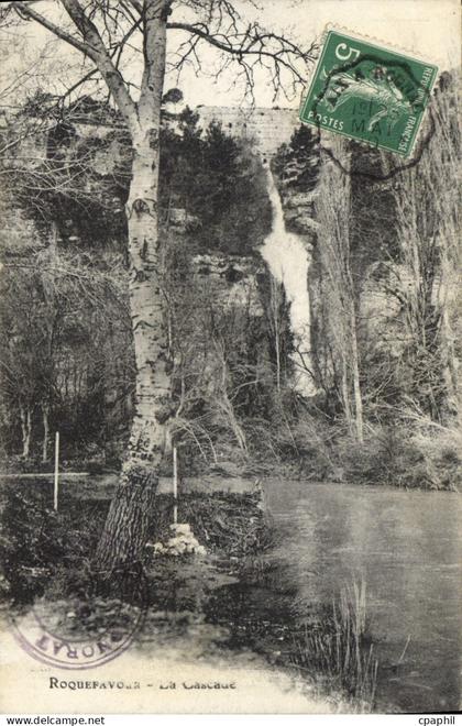 CPA Roquefavour La Cascade