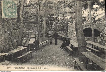 CPA Roquefavour Restaurant de l'Ermitage