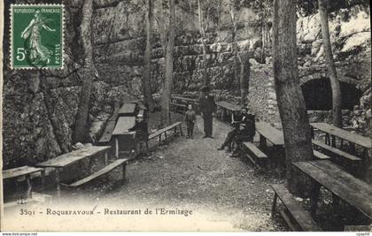 CPA Roquefavour Restaurant de l'Hermitage