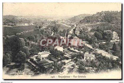CPA Roquefavour Vue Generale