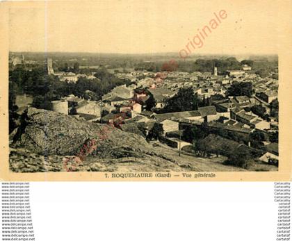30.  ROQUEMAURE .  Vue générale.