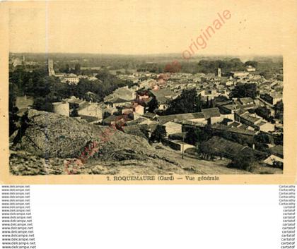 30.  ROQUEMAURE .  Vue générale.