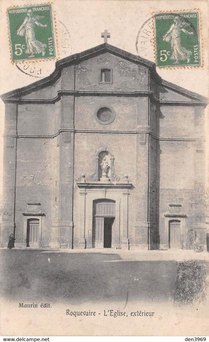 ROQUEVAIRE - L'Eglise, extérieur