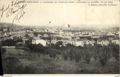 CPA Rosny Sous Bois Panorama Du Nouveau Rosny Direction De Nogent Vu du fort
