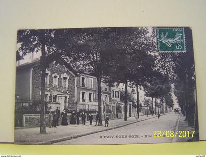ROSNY-SOUS-BOIS (SEINE SAINT DENIS) RUE DE NOISY.