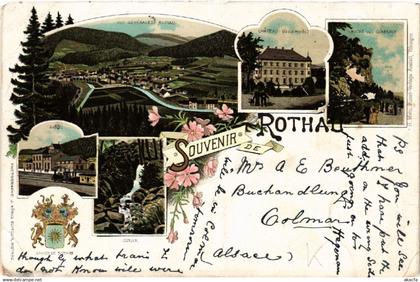 CPA AK Souvenir de ROTHAU (452933)