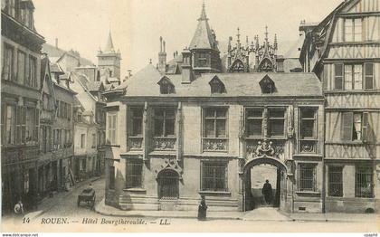 CPA Rouen Hotel Bourgtheroulde