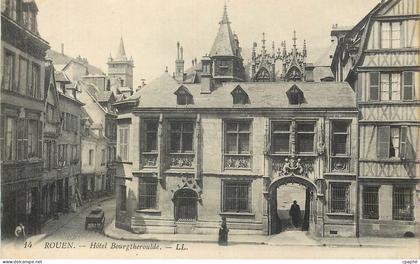 CPA Rouen Hotel Bourgtheroulde