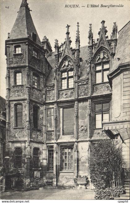 CPA Rouen L'Hotel Bourgtheroulde