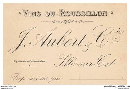 AODP13-0972-66 - ROUSSILLON - vins du Roussillon