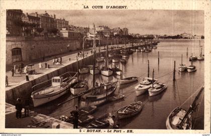 Royan CPA Le port (bateaux)