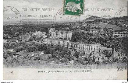 CPA ROYAT 1925