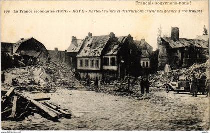 CPA Roye Partout ruines (1497890)