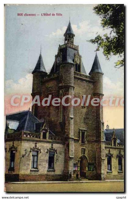 CPA Rue L'Hotel De Ville