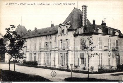 CPA RUEIL Chateau De La Malmaison Facade Sud Ouest