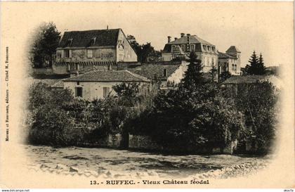 CPA RUFFEC - Vieux Chateau féodal (519077)