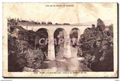 CPA Les Jolis Coins de Savoie Rumilly (Hte Savoie) Viaduc du Chemin de Fer