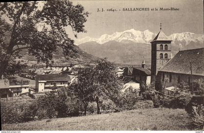 CPA Rumilly Sallanches et le Mont Blanc