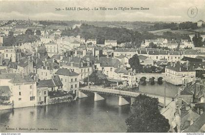 CPA Sable sur Sarthe 72/226