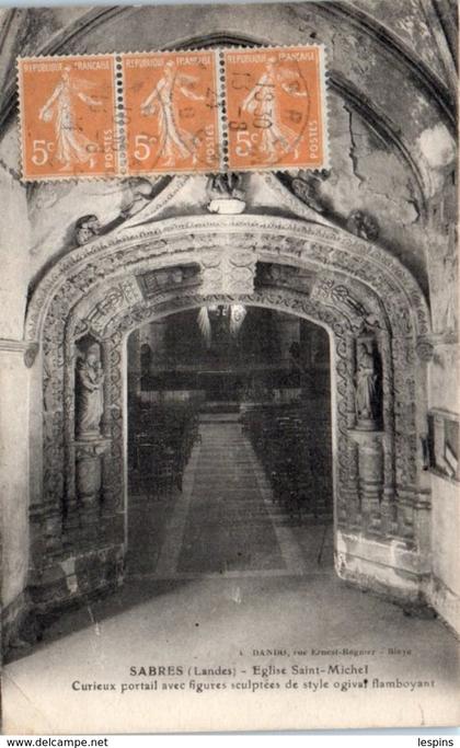 40 - SABRES --  Eglise  St Michel