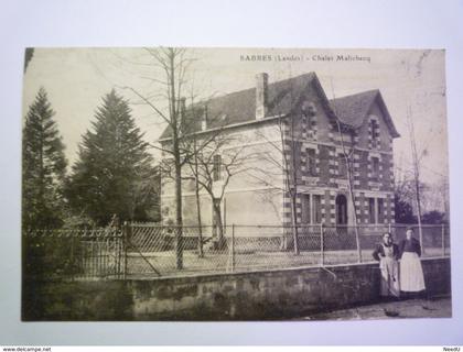 GP 2020 - 2402  SABRES  (Landes)  :  CHALET MALICHECQ   XXX