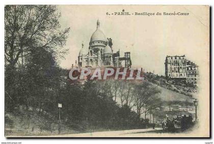 CPA Paris Basilique du Sacre Coeur