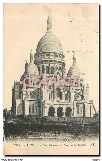 CPA Paris Le Sacre Coeur