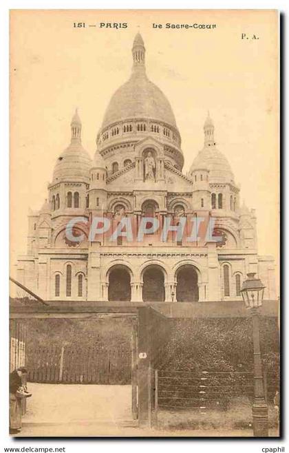 CPA Paris Le Sacre Coeur