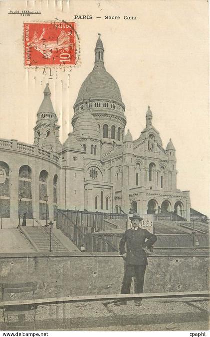 CPA Paris Sacre Coeur