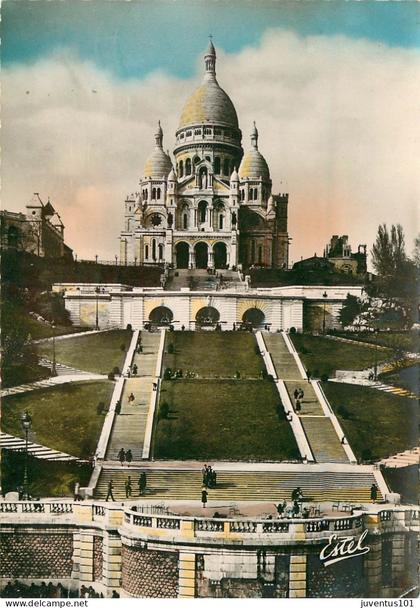 CPSM Paris-Sacré Coeur-Timbre      L2193