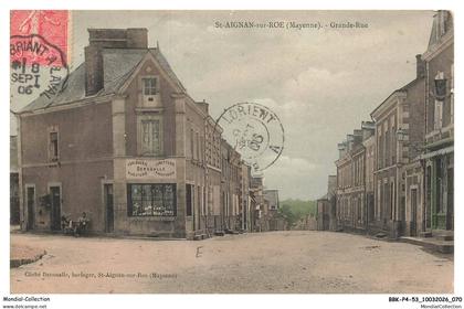 BBKP4-0306-53 - SAINT-AIGNAN-SUR-ROE - MAYENNE - GRANDE-RUE